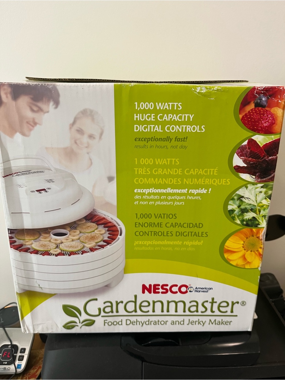 Brand new Nesco Gardenmaster Food Dehydrator & Jerky Maker (Model FD-1040)